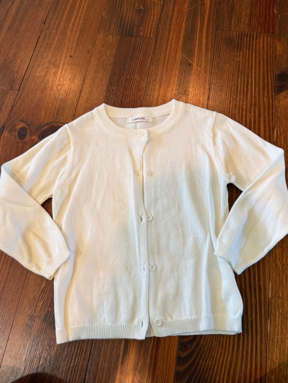 Campure Girls Button-Front Knit Cardigan